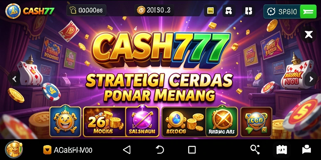 Tampilan gameplay <strong>CASH777</strong> yang menarik dan strategis.