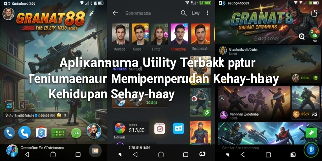 Tampilan menarik dari aplikasi GRANAT88 yang membantu pengguna dalam aktivitas sehari-hari.