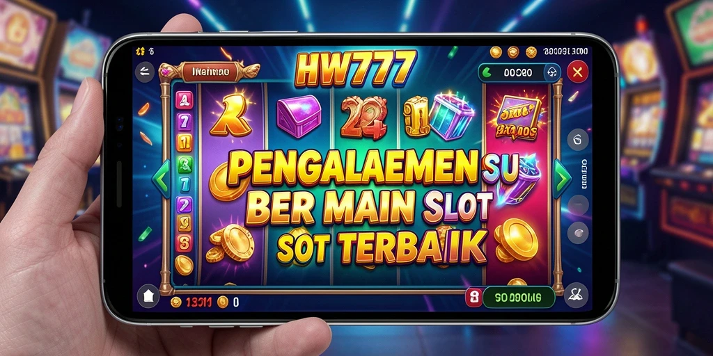 Gameplay HW777 yang menarik dengan simbol Slot berwarna-warni.