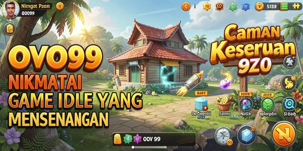 Tampilan screenshot OVO99 yang menunjukkan gameplay santai dan strategis.