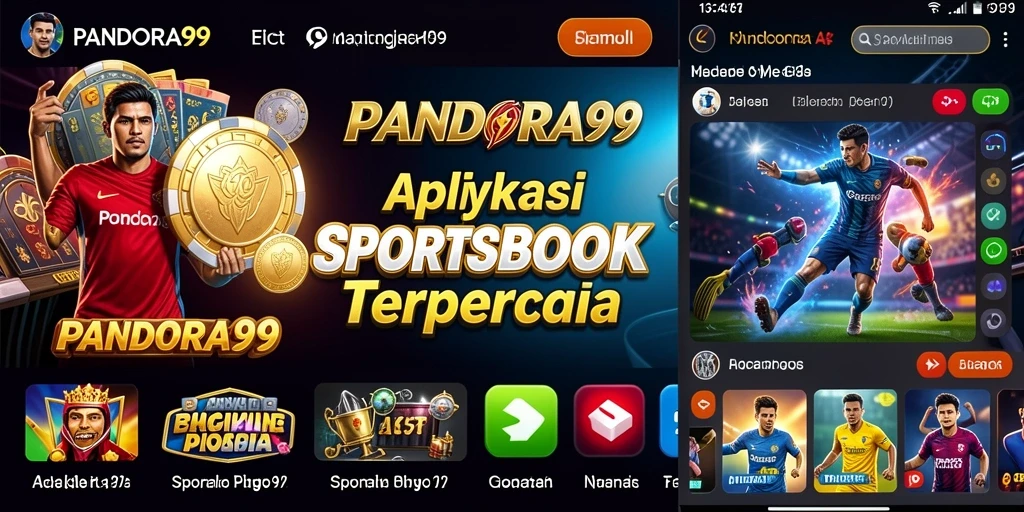Tampilan utama PANDORA99 dengan berbagai opsi taruhan menarik dan interaktif.