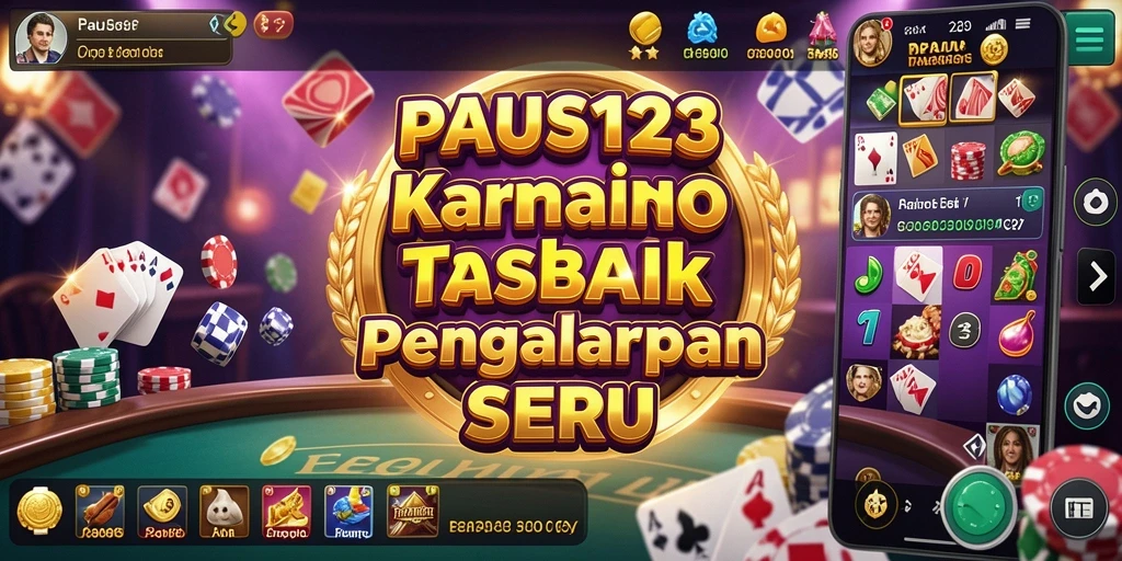 Tampilan gameplay Kasino PAUS123 yang penuh aksi dan menghibur.