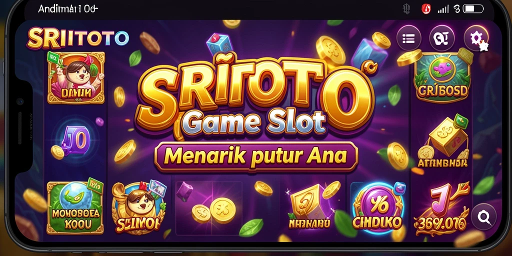 Screenshot gameplay SRITOTO menampilkan momen seru saat bermain slot.