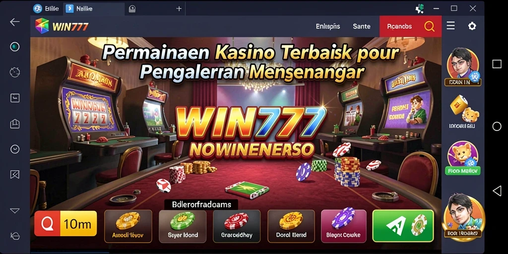 Tampilan gameplay seru di WIN777 dengan grafis menarik dan fitur bonus.